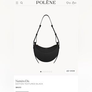 Polene Numero Dix textured bag